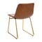 Flash Furniture 2 Pk 18 Inch Light Brown LeatherSoft Dining Chairs ET-ER18345-18-LB-GG - alternate 2